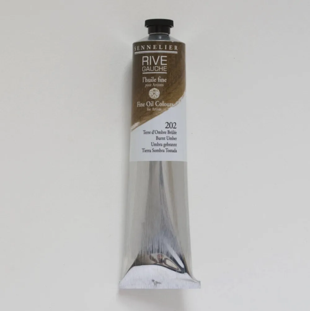 Sennelier Farba olejna Rive Gauche - - 202, Burnt Umber, 200 ml