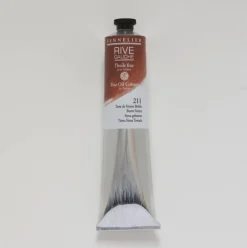 Sennelier Farba olejna Rive Gauche - - 211, Burnt Sienna, 200 ml