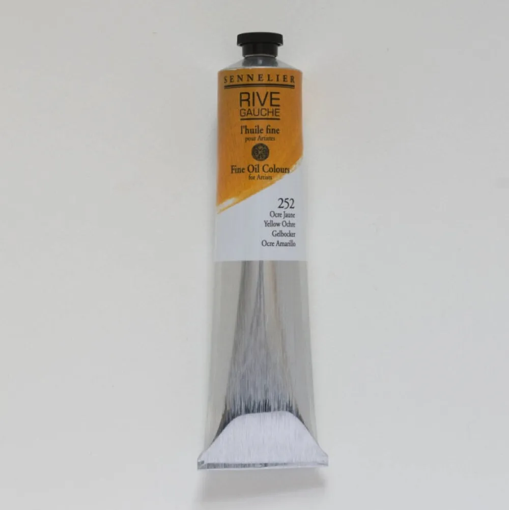 Sennelier Farba olejna Rive Gauche - - 252, Yellow Ochre, 200 ml