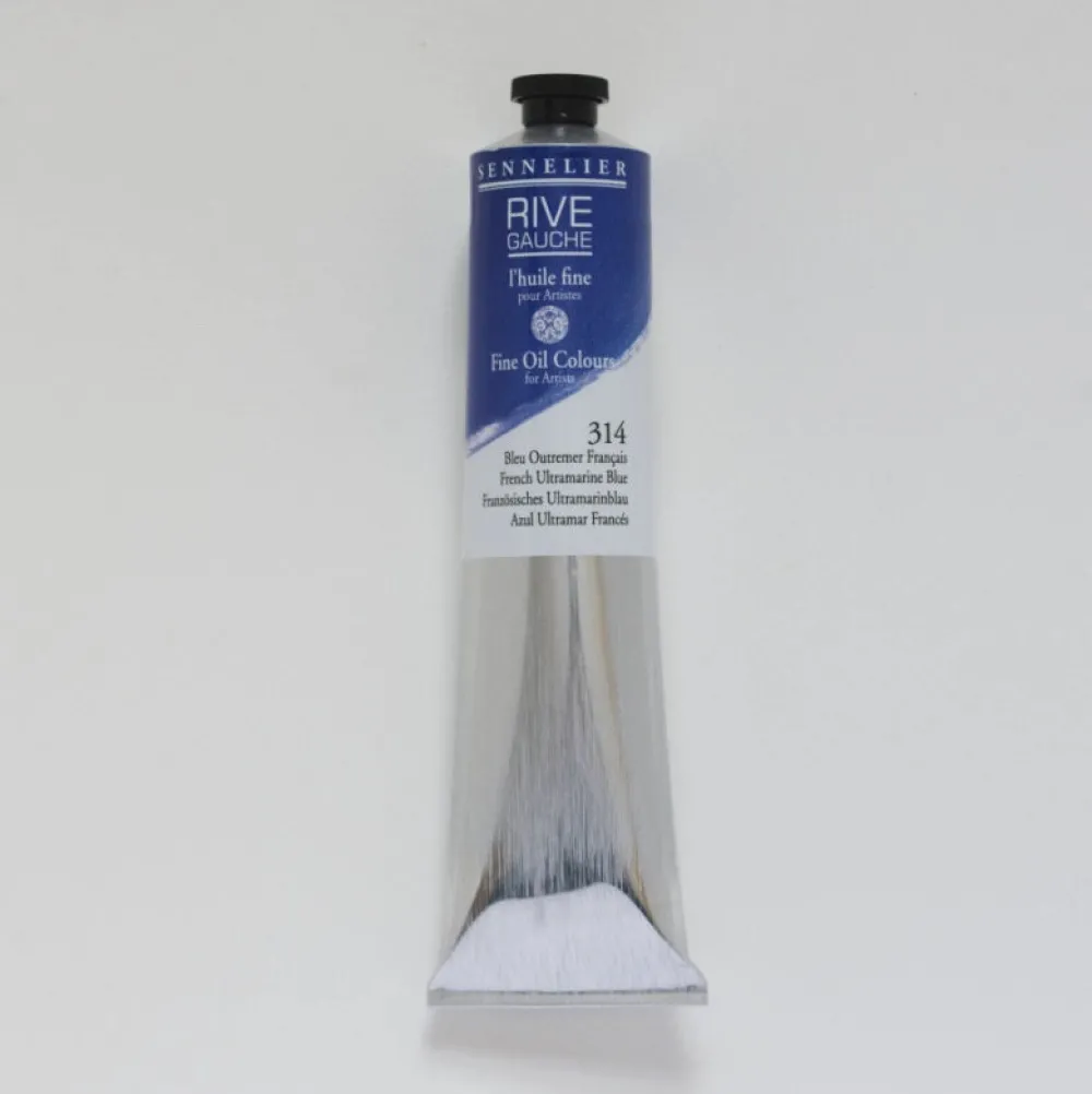 Sennelier Farba olejna Rive Gauche - - 314, French Ultramarine Blue, 200 ml