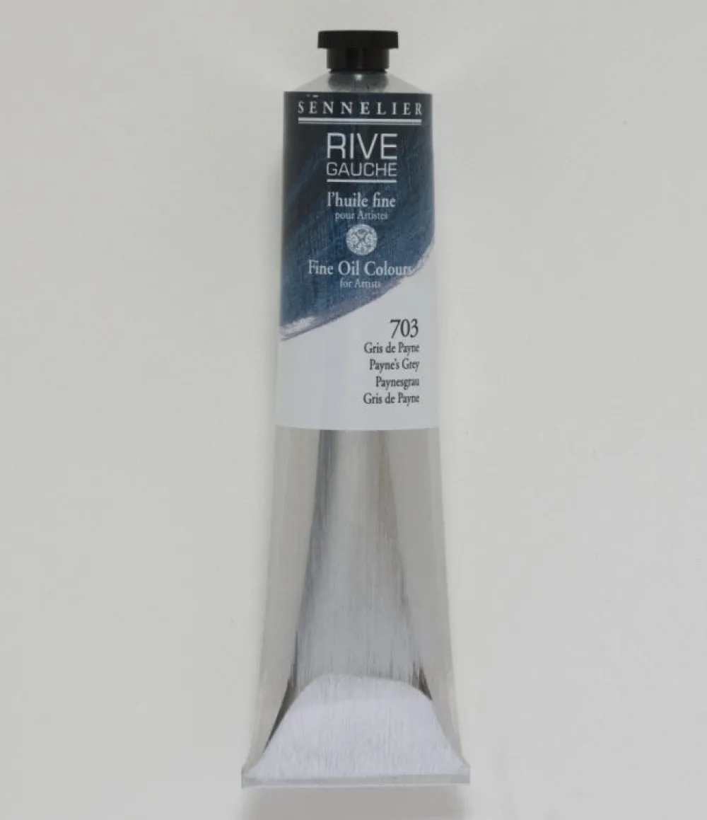 Sennelier Farba olejna Rive Gauche - - 703, Payne's Grey, 200 ml