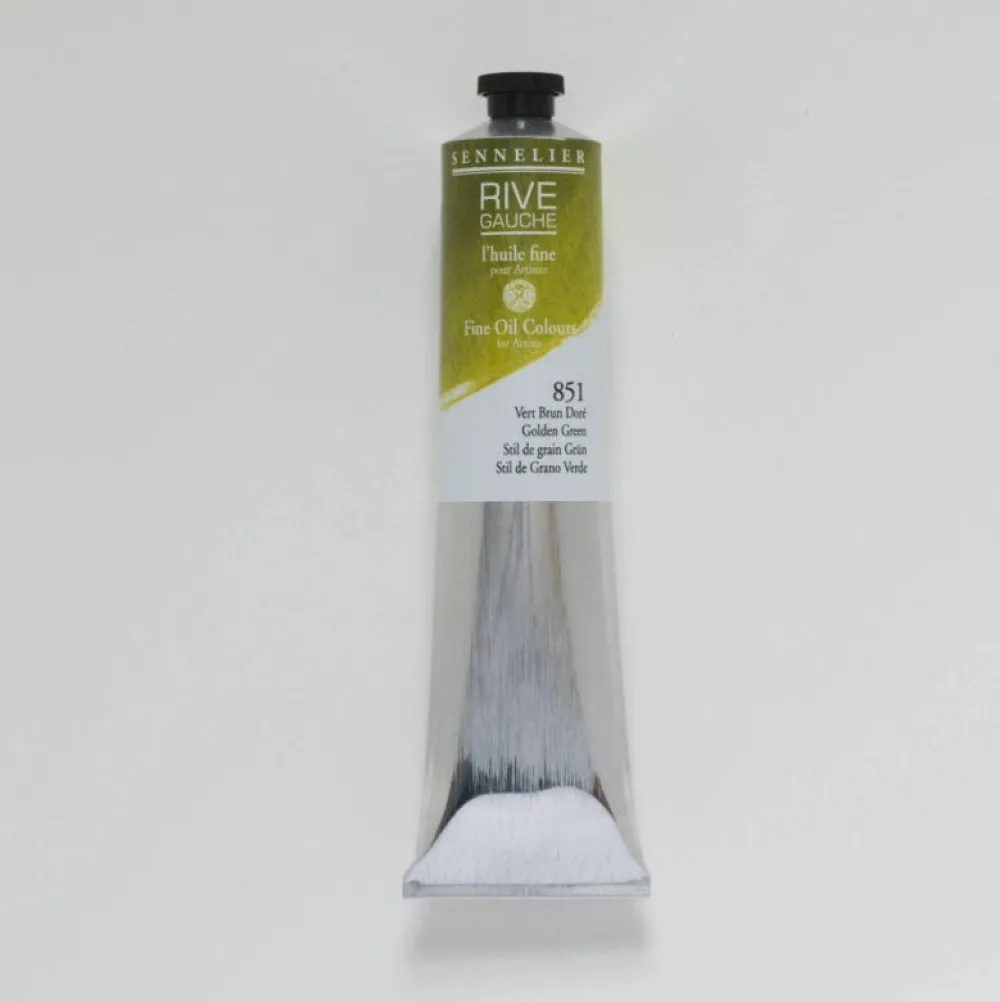 Sennelier Farba olejna Rive Gauche - - 851, Golden Green, 200 ml