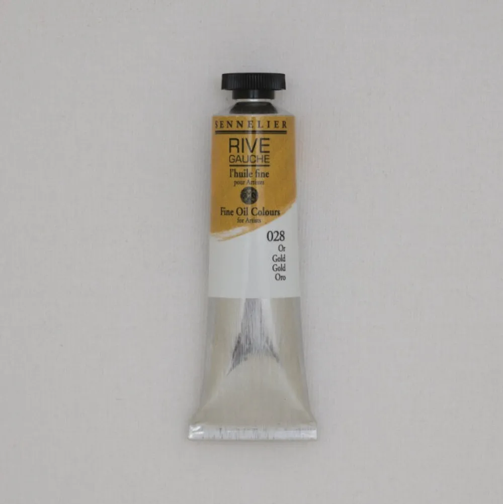 Sennelier Farba olejna Rive Gauche - - 028, Gold, 40 ml