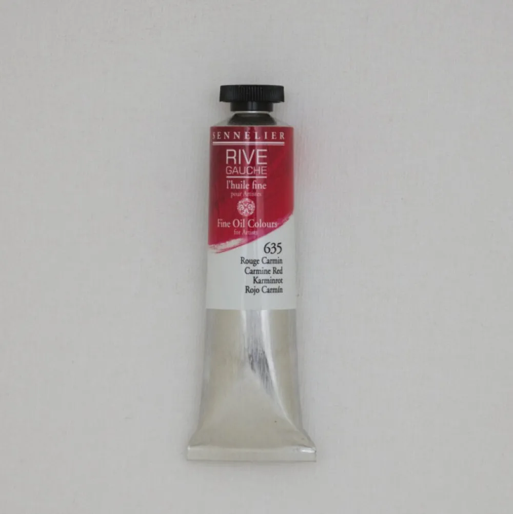 Sennelier Farba olejna Rive Gauche - - 635, Carmine Red, 40 ml