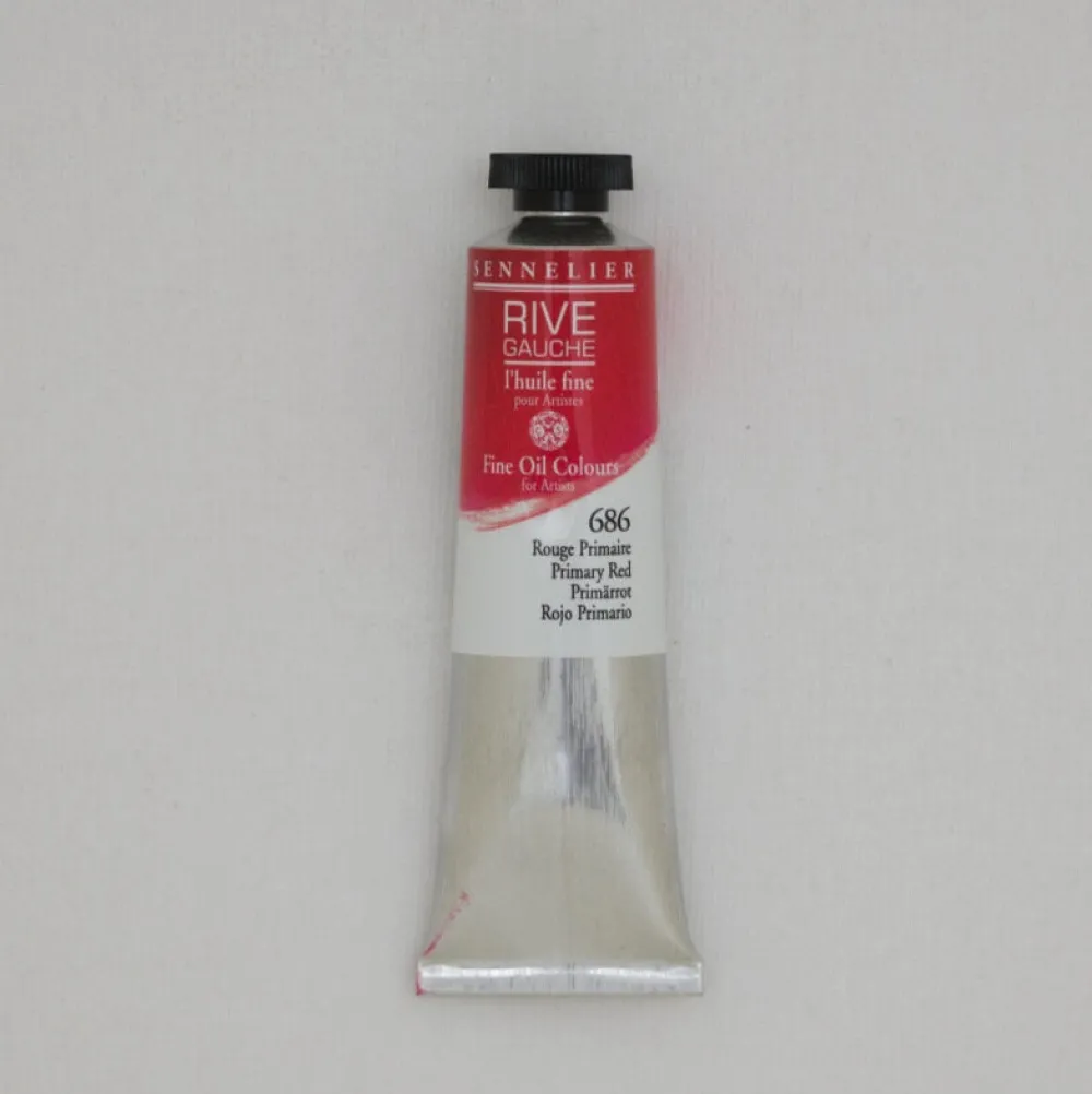 Sennelier Farba olejna Rive Gauche - - 686, Primary Red, 40 ml