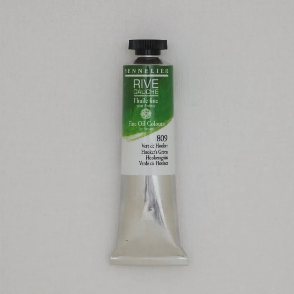 Sennelier Farba olejna Rive Gauche - - 809, Hooker's Green, 40 ml > Farby Olejne