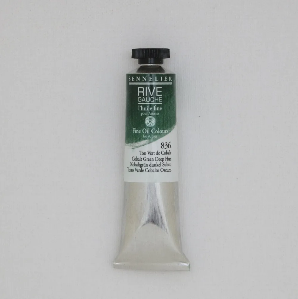 Sennelier Farba olejna Rive Gauche - - 836, Cobalt Green Deep Hue, 40 ml > Farby Olejne