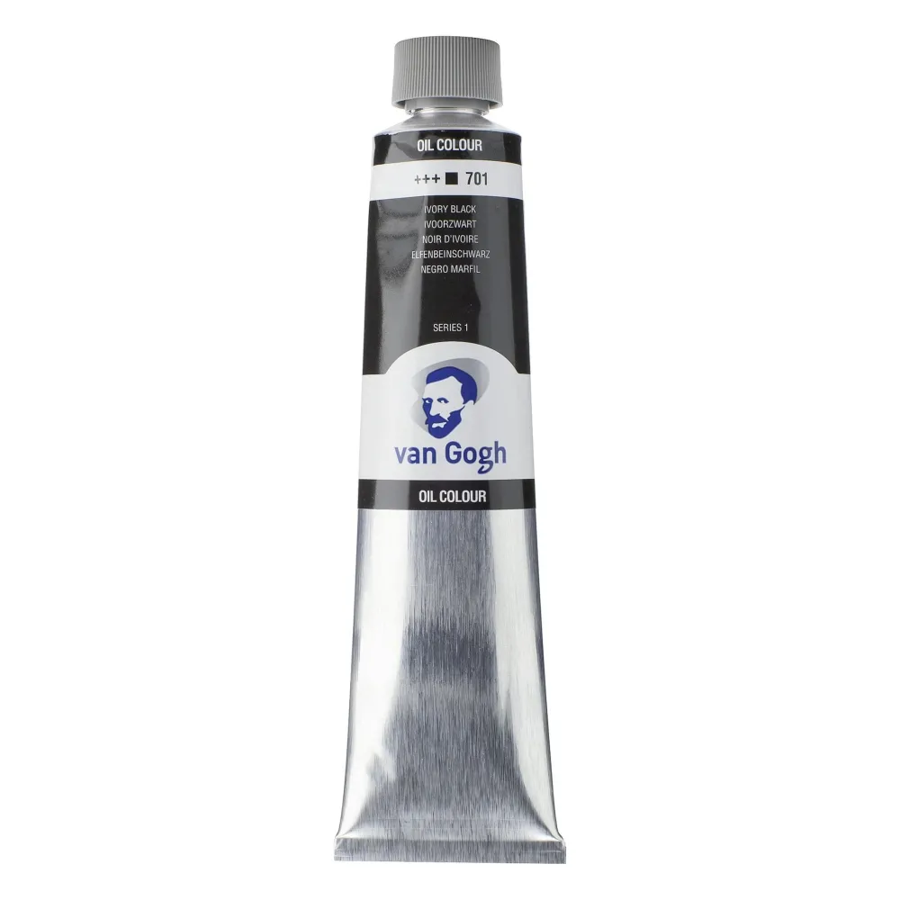 Van Gogh Farba olejna - - Ivory Black, 200 ml > Farby Olejne