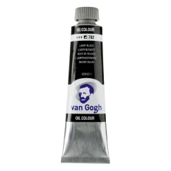 Van Gogh Farba olejna - - Lamp Black, 40 ml > Farby Olejne