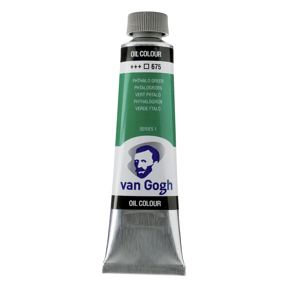 Van Gogh Farba olejna - - Phthalo Green, 40 ml > Farby Olejne