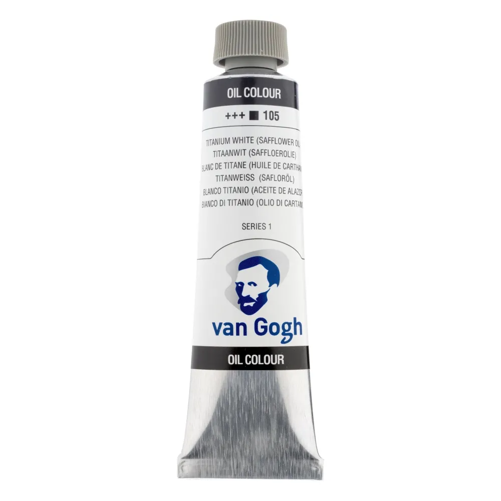 Van Gogh Farba olejna - - Titanium White, 40 ml