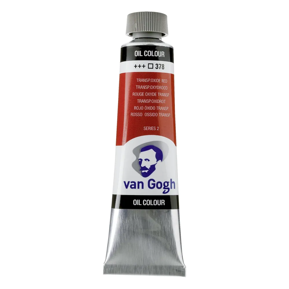 Van Gogh Farba olejna - - Transparent Oxide Red, 40 ml > Farby Olejne