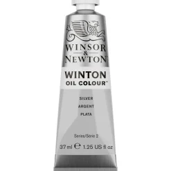 Winsor & Newton Farba olejna Winton Oil Colour - - Silver 37 ml