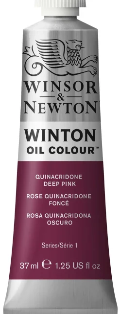 Winsor & Newton Farba olejna Winton Oil Colour - - Quinacridone Deep Pink, 37 ml