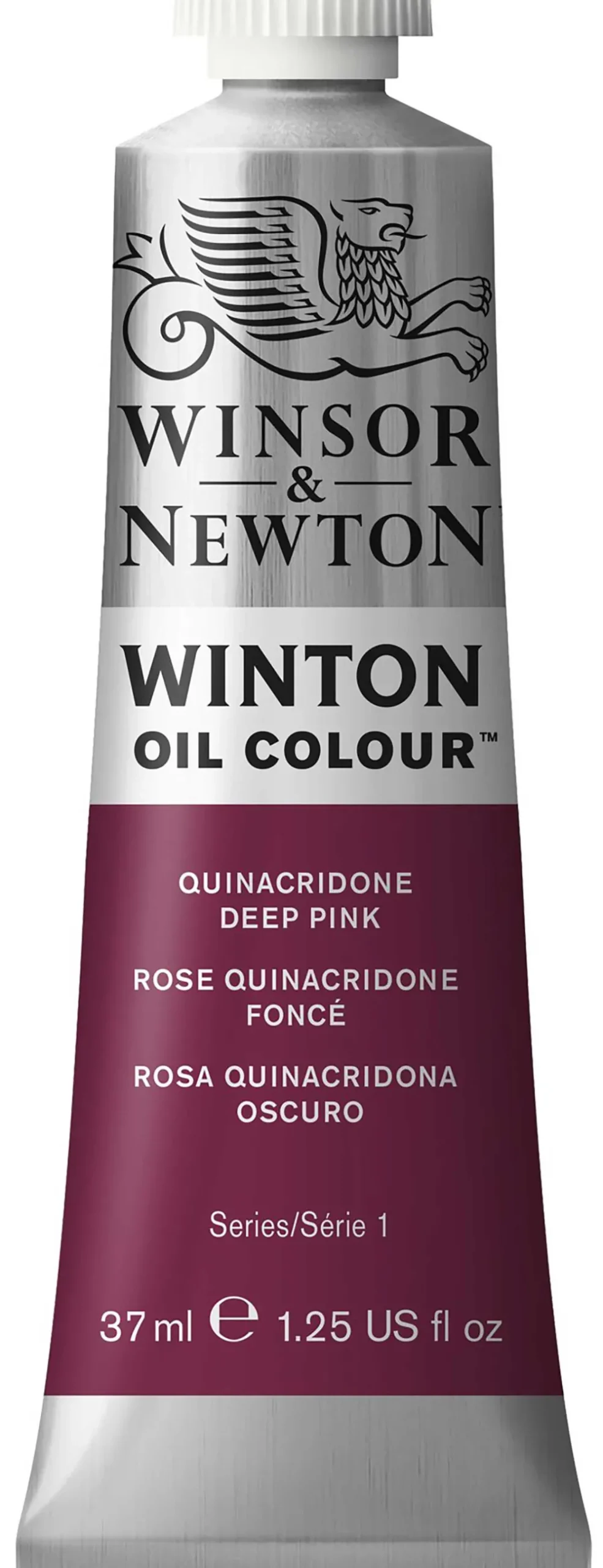 Winsor & Newton Farba olejna Winton Oil Colour - - Quinacridone Deep Pink, 37 ml