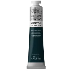 Winsor & Newton Farba olejna Winton Oil Colour - - Phthalo Deep Green, 200 ml > Farby Olejne