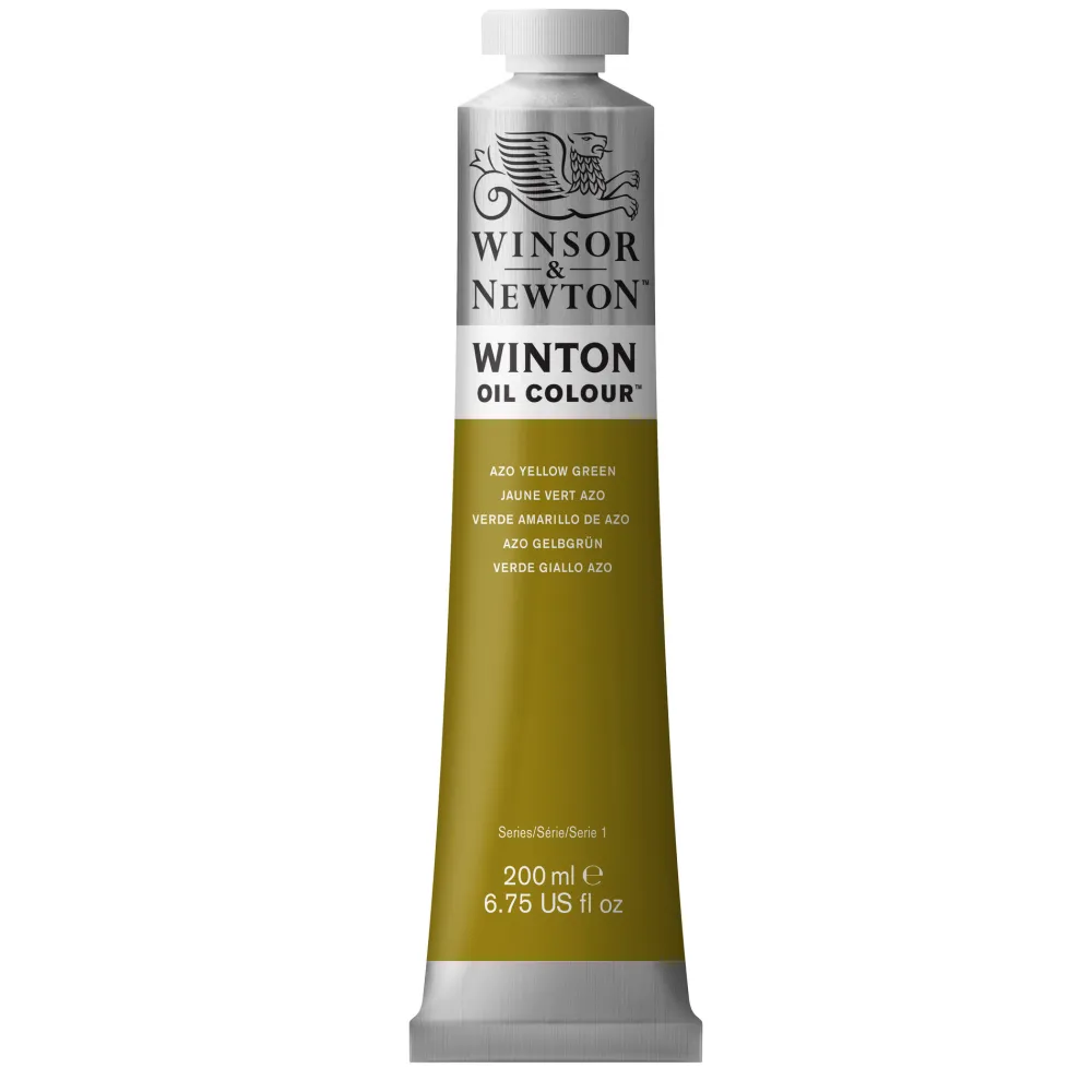 Winsor & Newton Farba olejna Winton Oil Colour - - Azo Yellow Green, 200 ml