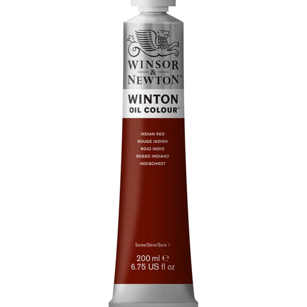Winsor & Newton Farba olejna Winton Oil Colour - - indian red, 200 ml