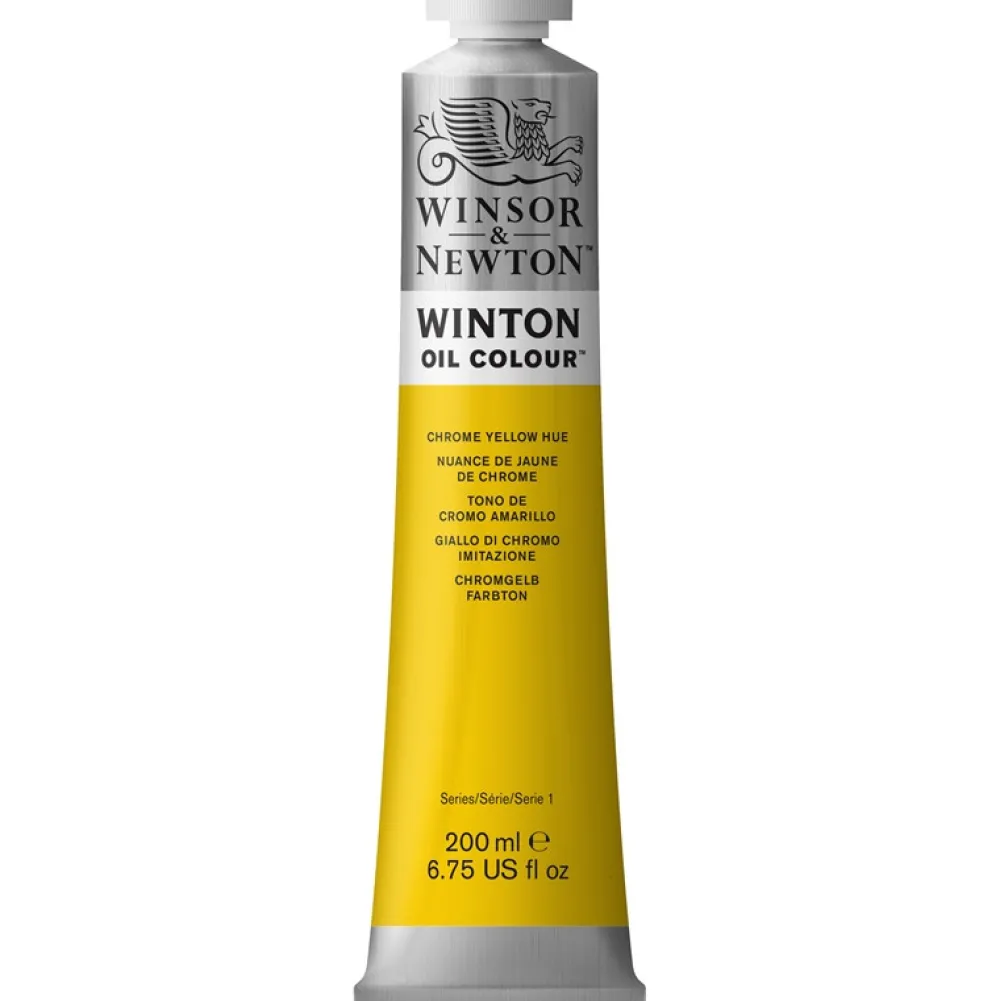 Winsor & Newton Farba olejna Winton Oil Colour - - chrome yellow hue, 200 ml