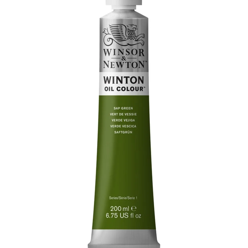 Winsor & Newton Farba olejna Winton Oil Colour - - sap green, 200 ml