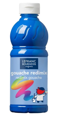 Lefranc & Bourgeois Farba plakatowa - - niebieska, 500 ml > Farby Plakatowe