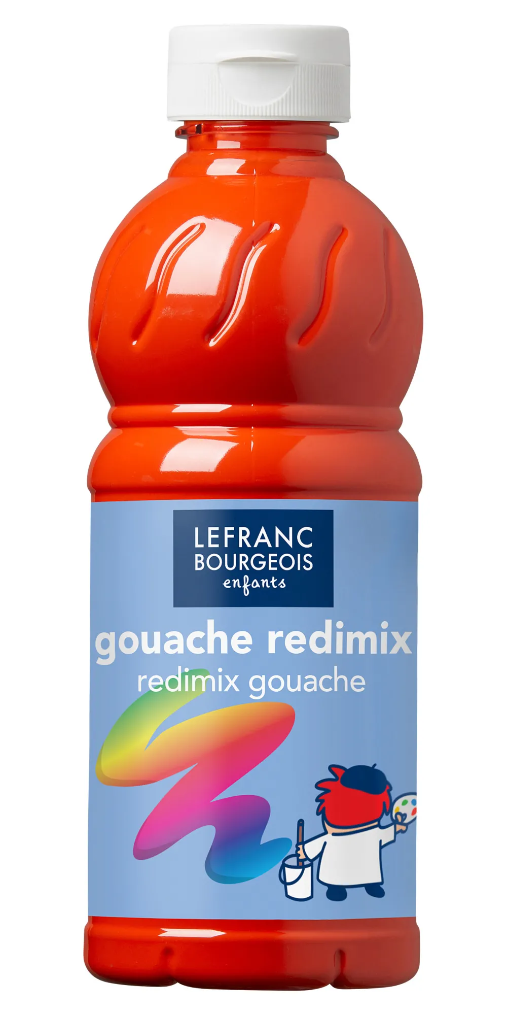 Lefranc & Bourgeois Farba plakatowa - - nasycony pomarańcz, 500 ml > Farby Plakatowe