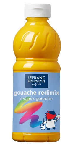 Lefranc & Bourgeois Farba plakatowa - - nasycona żółć, 500 ml
