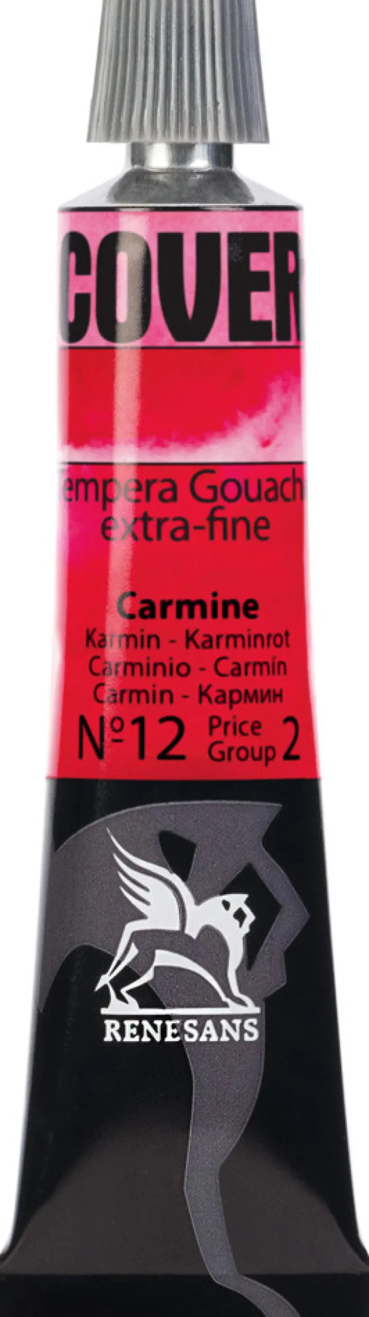 Renesans Farba Tempera Cover - - 12, karmin, 20 ml > Farby Gwasze I Tempery