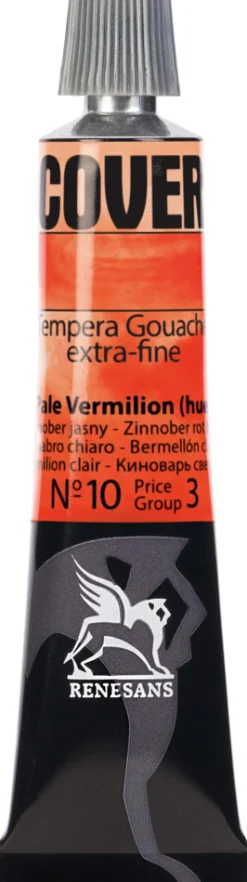 Renesans Farba Tempera Cover - - 10, cynober jasny, 20 ml ><noscript><img width=