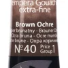 Renesans Farba Tempera Cover - - 40, ugier brunatny, 20 ml