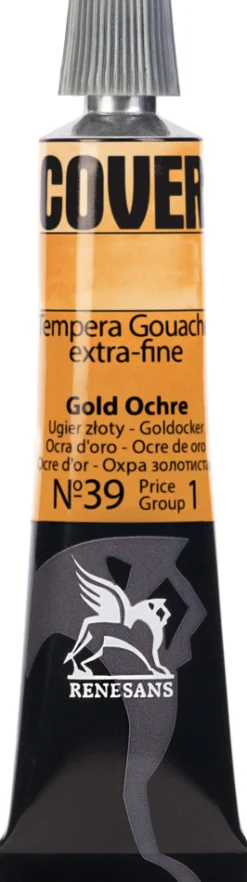 Renesans Farba Tempera Cover - - 06, żółta kadmowa średnia, 20 ml ><noscript><img width=
