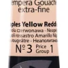 Renesans Farba Tempera Cover - - 03, żółta z Neapolu czerwona, 20 ml
