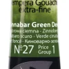 Renesans Farba Tempera Cover - - 27, zieleń cynobrowa ciemna, 20 ml > Farby Gwasze I Tempery