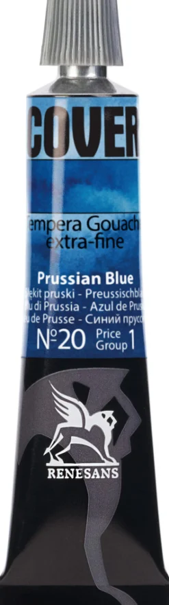 Renesans Farba Tempera Cover - - 19, fiolet mineralny ciemny, 20 ml ><noscript><img width=
