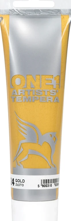 Renesans Farba Tempera ONE - - 24, gold, 100 ml