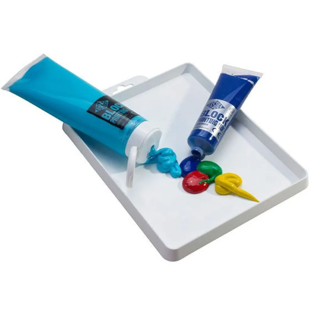 Essdee Farba, tusz do linorytu Block Printing Ink - - Prussian Blue, 300 ml > Techniki Graficzne