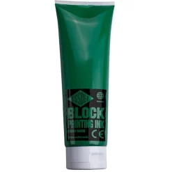 Essdee Farba, tusz do linorytu Block Printing Ink - - Brilliant Green, 300 ml