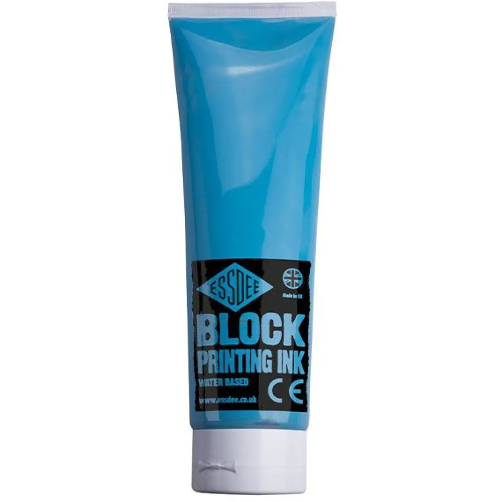 Essdee Farba, tusz do linorytu Block Printing Ink - - Sky Blue, 300 ml