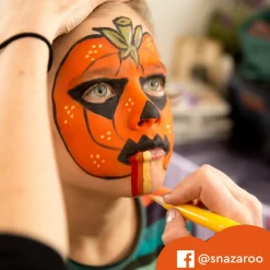 Snazaroo Farby do malowania twarzy w pędzelku, Adventure - - 3 szt.