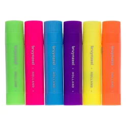 Bruynzeel Farby plakatowe w sztyfcie, Neon - - 6 kolorów x 10 g ><noscript><img width=