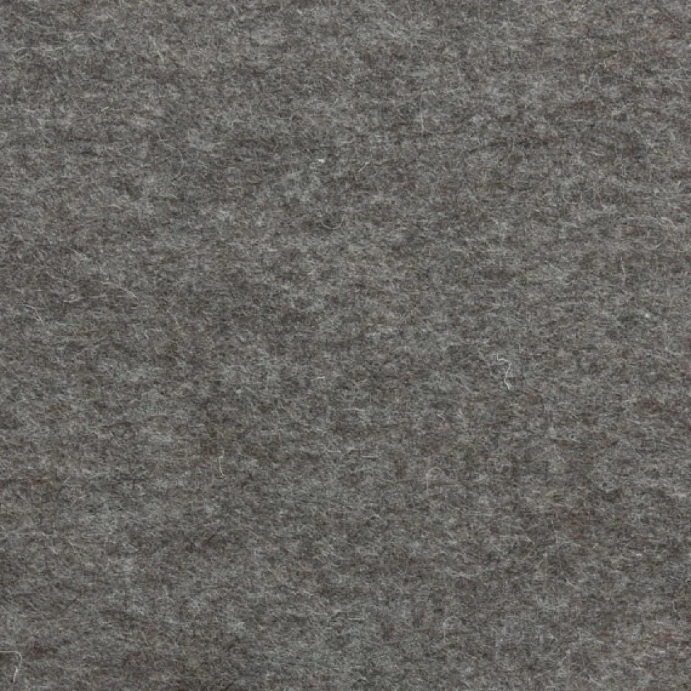 Filc wełniany A4 - brązowy melanż, 1 mm