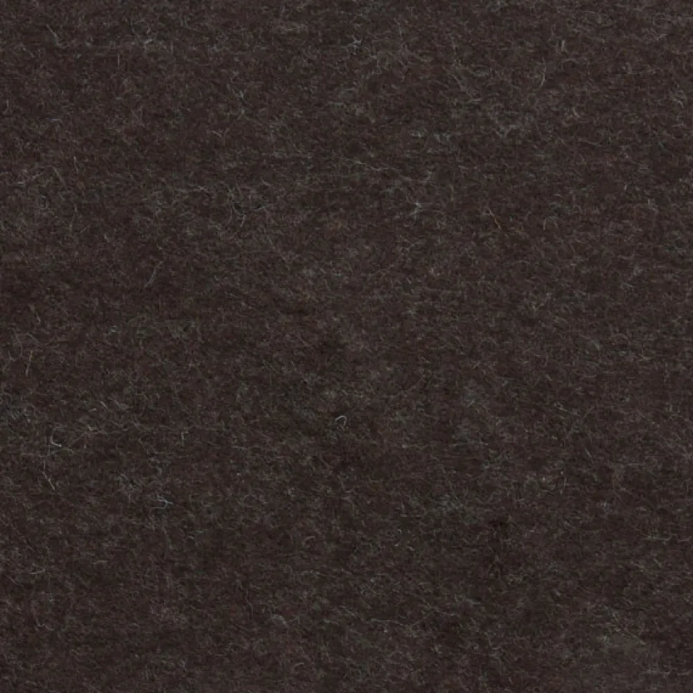 Filc wełniany A4 - czekoladowy melanż, 1 mm