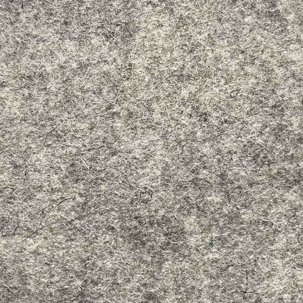 Filc wełniany A4 - melanżowy, średni szary, 1 mm > Filc Ozdobny