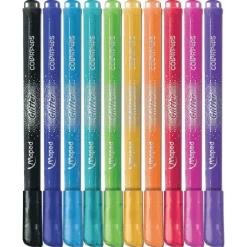 Maped Flamastry brokatowe Color' Peps Glitter dla dzieci - - 10 kolorów > Dzieci Flamastry Dla Dzieci