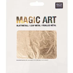 Rico Design Folia do złoceń w płatkach Magic Art - - złota, 25 szt. > Pozłotnictwo