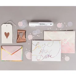 Rico Design Folia transferowa do złoceń - Paper Poetry - różowe złoto, 6 szt.