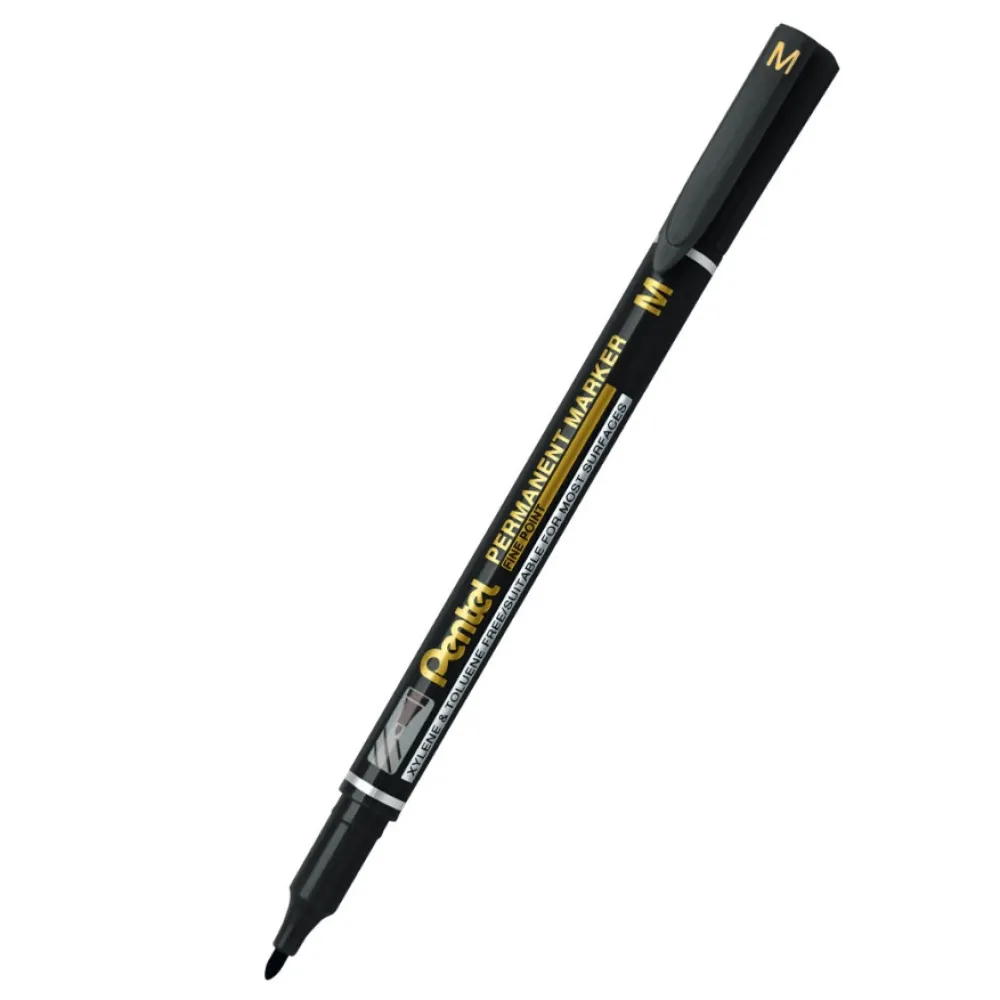 Pentel Foliopis marker permanentny NM 470 - - czarny, 1 mm
