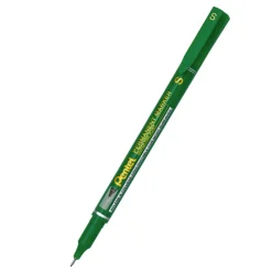 Pentel Foliopis marker permanentny NFS 410 - - zielony, 0,4 mm
