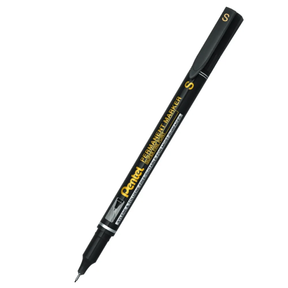 Pentel Foliopis marker permanentny NFS 410 - - czarny, 0,4 mm