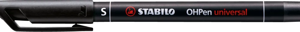 Stabilo Foliopis permanentny OHPen - - czarny, S